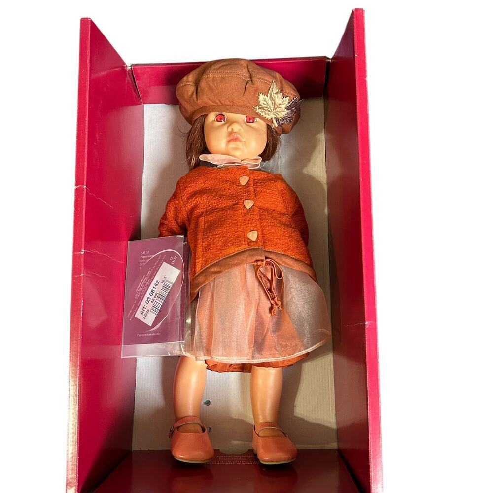 Gotz Puppenmanufaktur Alicia 16.5" Doll New in Box Collectors